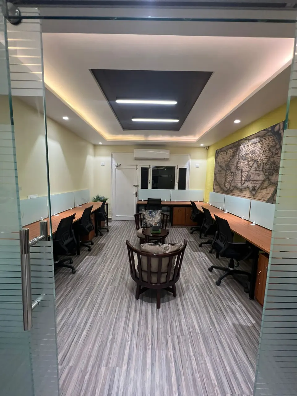 Private cabins at CollaboCorner coworking space, Civil Lines, Jaipur