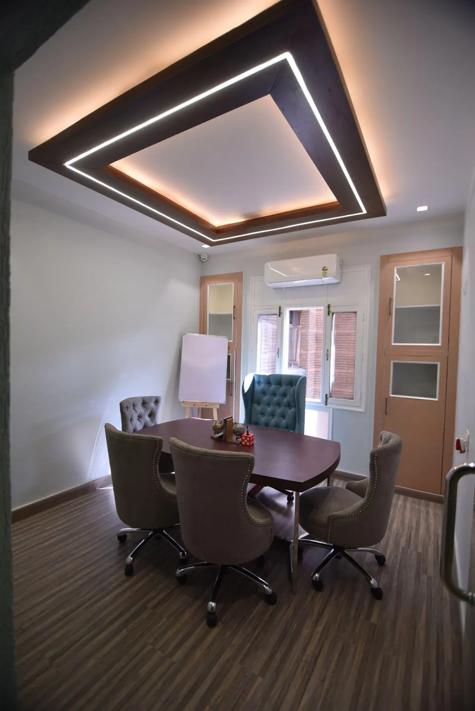 Meeting rooms at CollaboCorner coworking space, Civil Lines, Jaipur